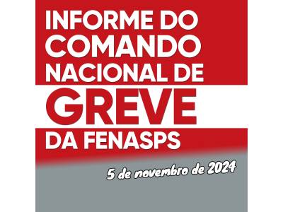 INFORME DO COMANDOD E GREVE 5 DE NOVEMBRO